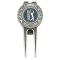 Divot Tool w/ Belt Clip & Ball Marker